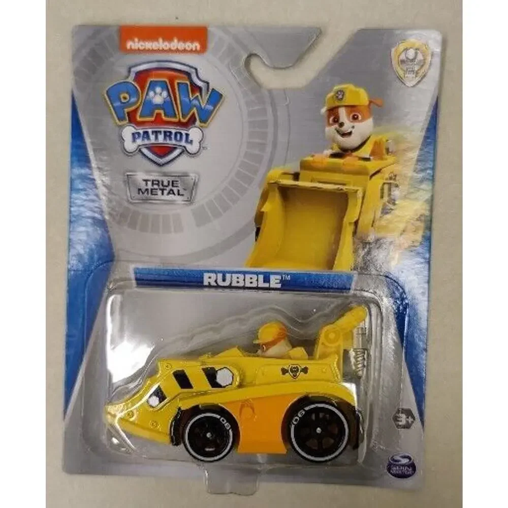 PAW Patrol True Metal Chase, Rubble, Zuma Classic Series Die-Cast Vehicle - NEW